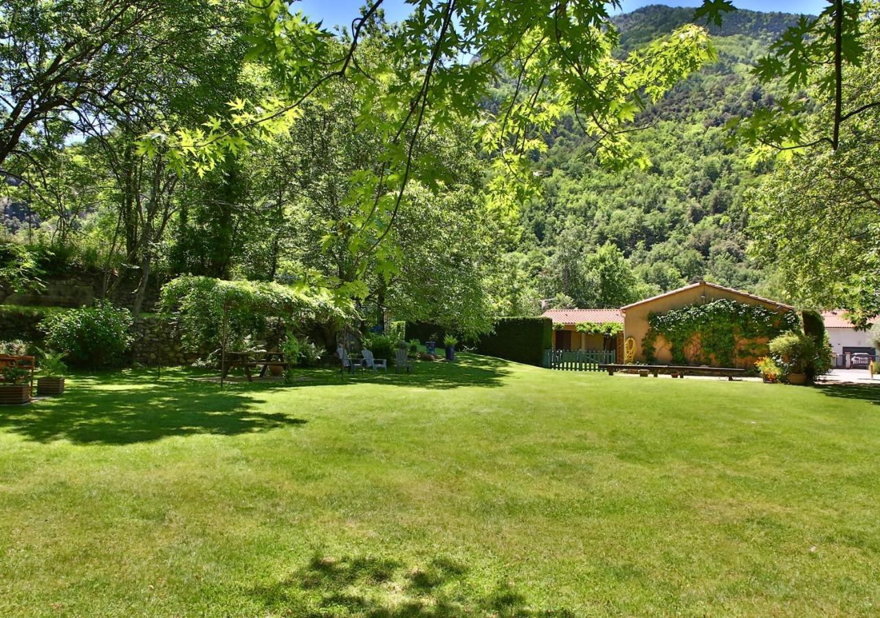 Beau Vallon - Gîte et Chambres d'Hôtes Pyrénées-Méditerranée - Pays Catalan Sahorre Exterior foto
